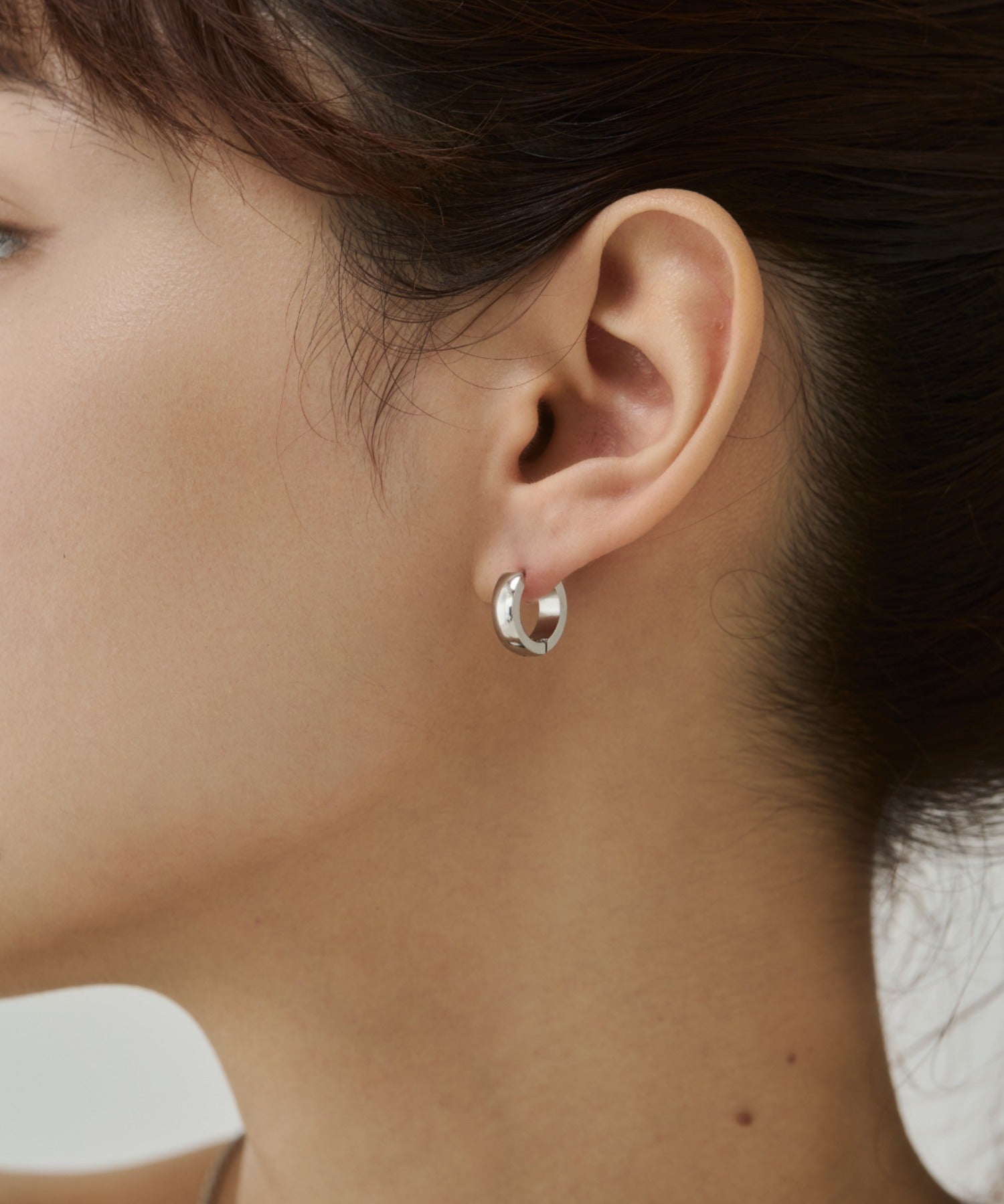 ciite' シーテ ピアス（両耳用） 【 金属アレルギー対応 】シンプルフープピアス サージカルステンレス（両耳用）