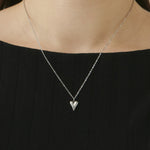 ciite' シーテ ネックレス 【 金属アレルギー対応 】 ミニハートネックレス サージカルステンレス