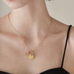 ciite' シーテ ネックレス 【 金属アレルギー対応 】 コインモチーフ マンテルネックレス サージカルステンレス