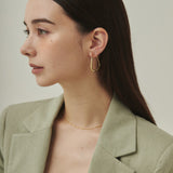 ciite' シーテ イヤリング ＜ciite'＞ボリュームフープイヤリング (両耳用)