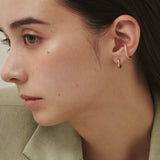 ciite' シーテ イヤーカフ ビジューイヤーカフ（片耳用）