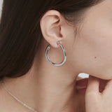 ciite' シーテ イヤリング ＜ciite'＞ボリュームフープイヤリング (両耳用)