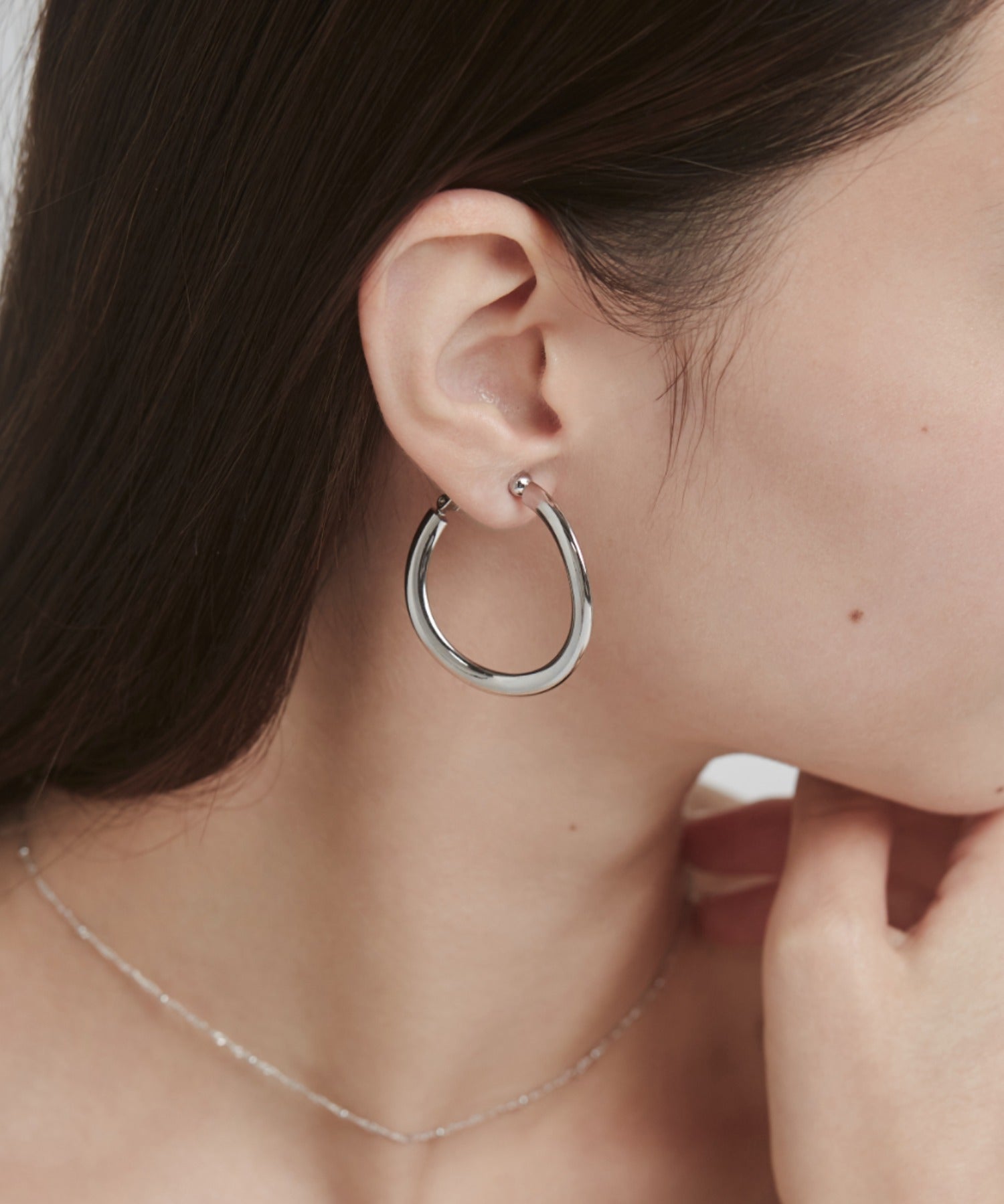 ciite' シーテ イヤリング ＜ciite'＞ボリュームフープイヤリング (両耳用)