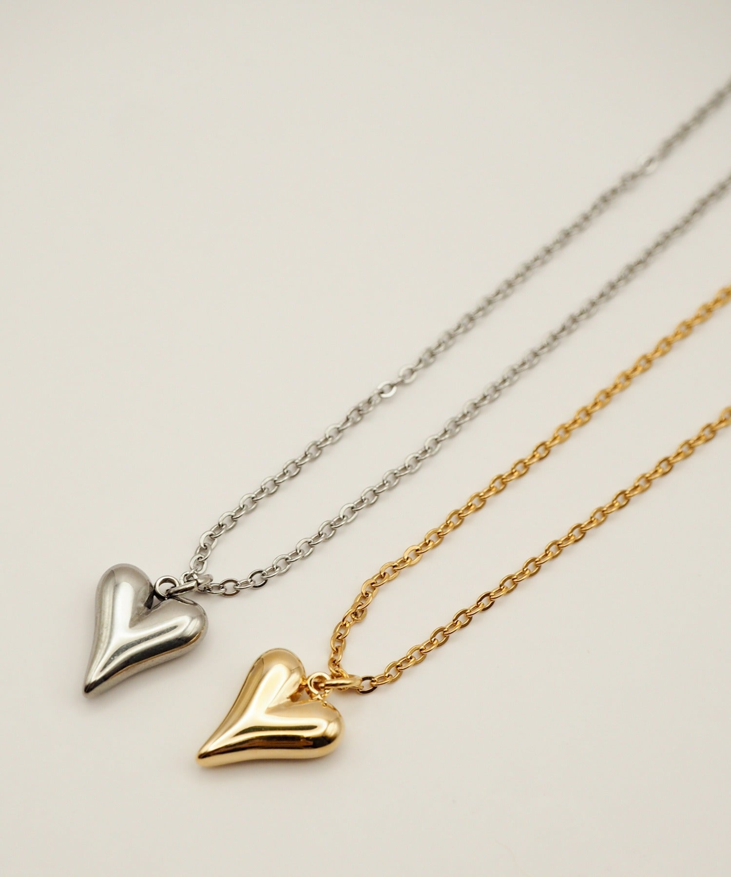 ciite' シーテ ネックレス 【 金属アレルギー対応 】 ミニハートネックレス サージカルステンレス