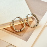 ciite' シーテ ピアス（両耳用） 【 金属アレルギー対応 】ボールモチーフ フープピアス サージカルステンレス（両耳用）