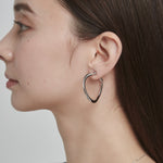 ciite' シーテ イヤリング ＜ciite'＞ボリュームフープイヤリング (両耳用)