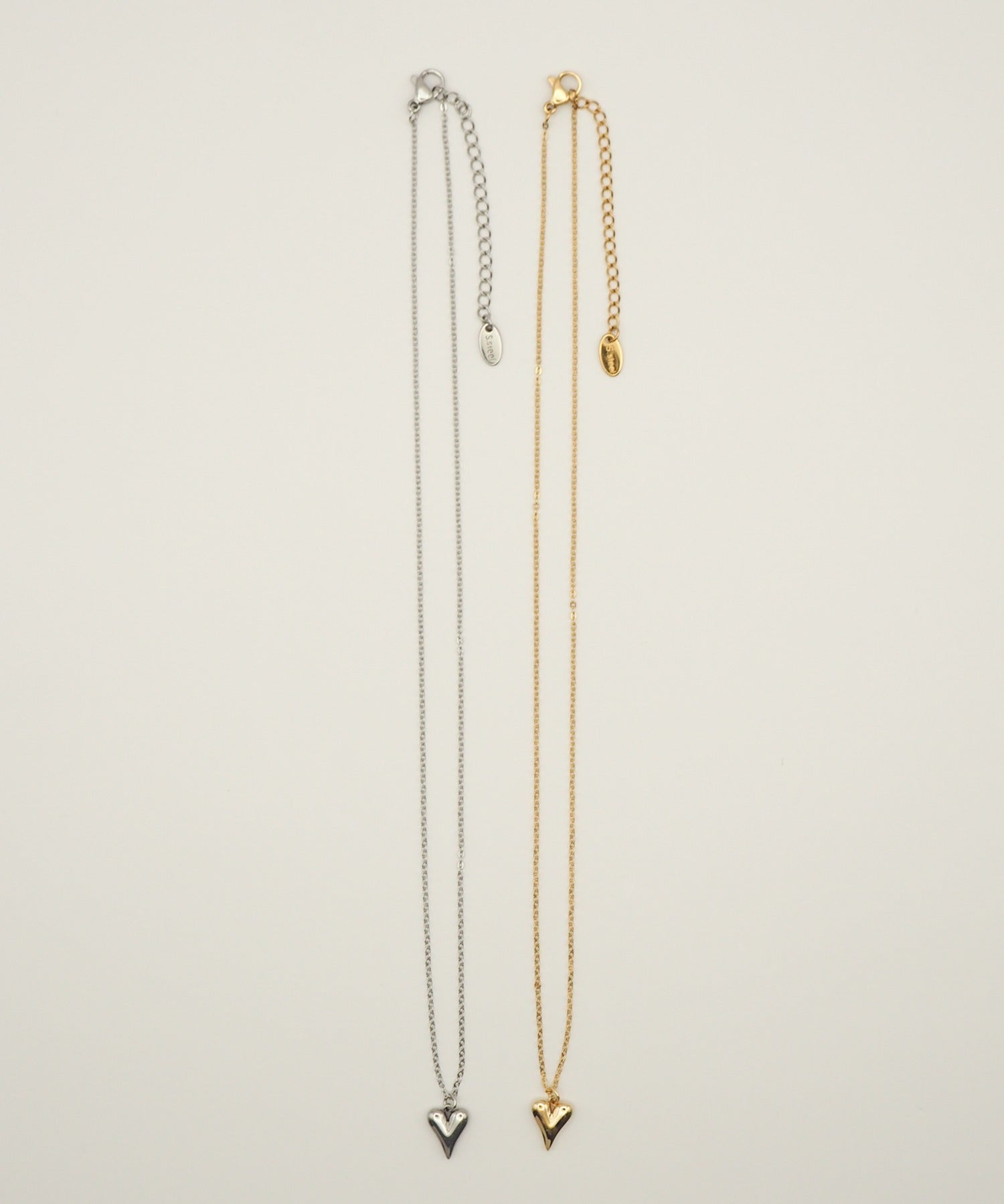 ciite' シーテ ネックレス 【 金属アレルギー対応 】 ミニハートネックレス サージカルステンレス