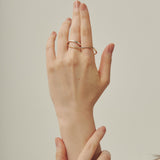 ciite' シーテ リング バイカラー ミックスリング