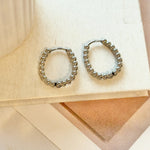 ciite' シーテ ピアス（両耳用） 【 金属アレルギー対応 】ボールモチーフ フープピアス サージカルステンレス（両耳用）