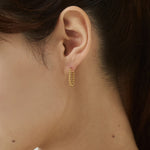 ciite' シーテ ピアス（両耳用） 【 金属アレルギー対応 】ボールモチーフ フープピアス サージカルステンレス（両耳用）