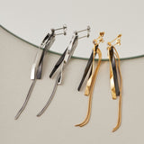 ciite' シーテ ピアス（両耳用） 【 金属アレルギー対応 】 ニュアンスロングピアス サージカルステンレス (両耳用)