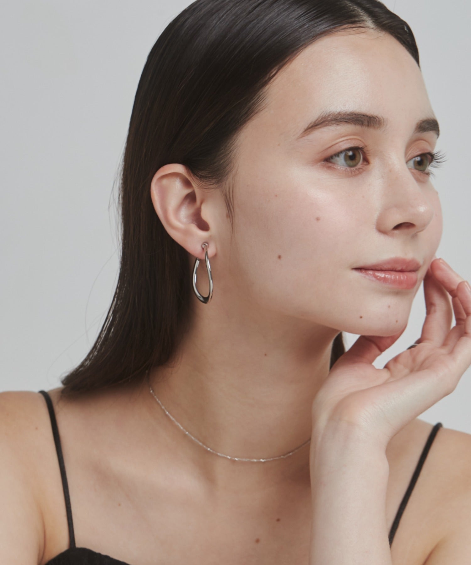 ciite' シーテ イヤリング ＜ciite'＞ボリュームフープイヤリング (両耳用)