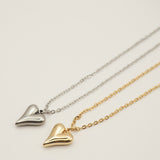 ciite' シーテ ネックレス 【 金属アレルギー対応 】 ミニハートネックレス サージカルステンレス