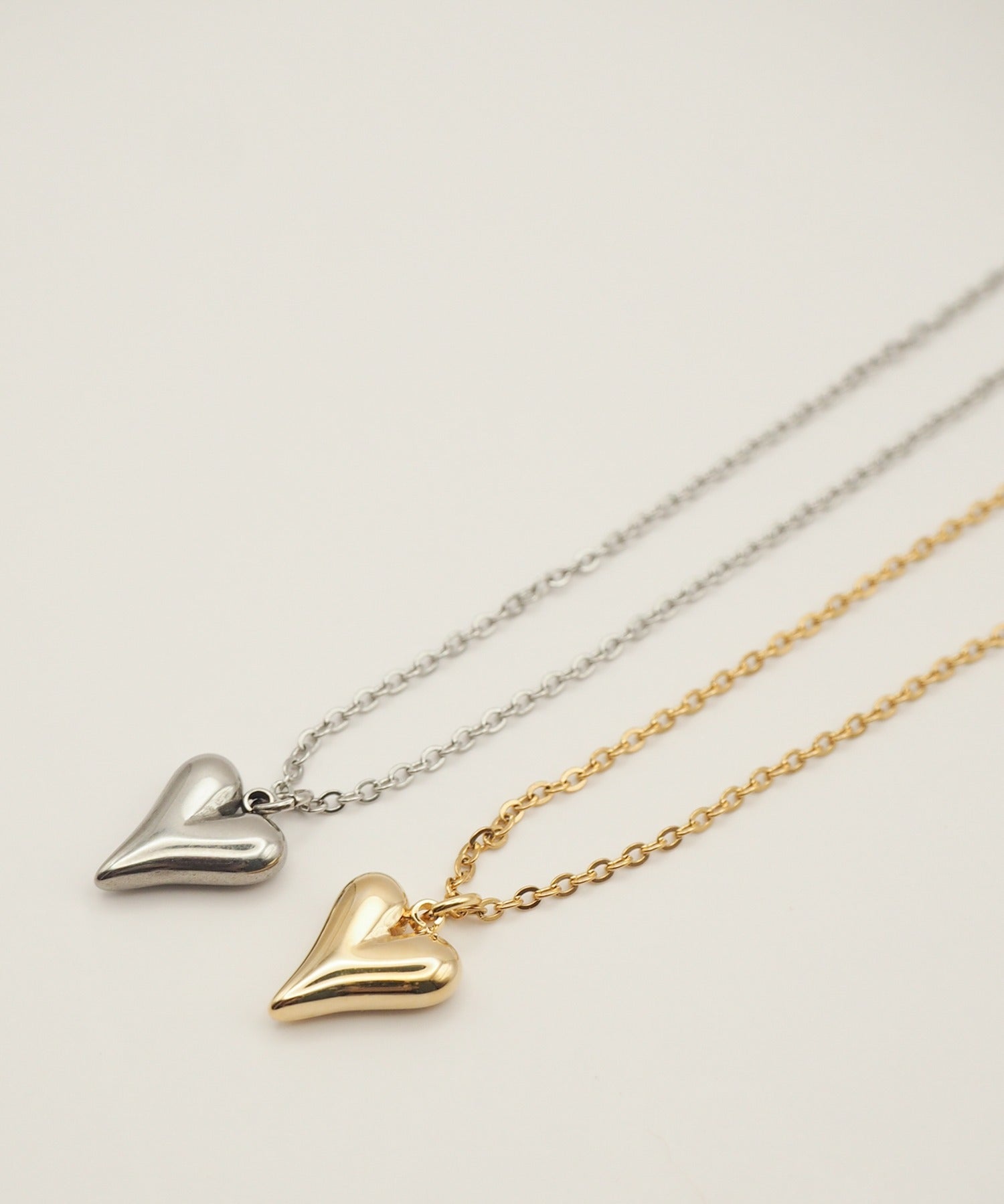 ciite' シーテ ネックレス 【 金属アレルギー対応 】 ミニハートネックレス サージカルステンレス