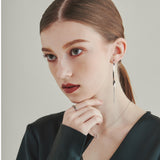 ciite' シーテ ピアス（両耳用） 【 金属アレルギー対応 】 ニュアンスロングピアス サージカルステンレス (両耳用)