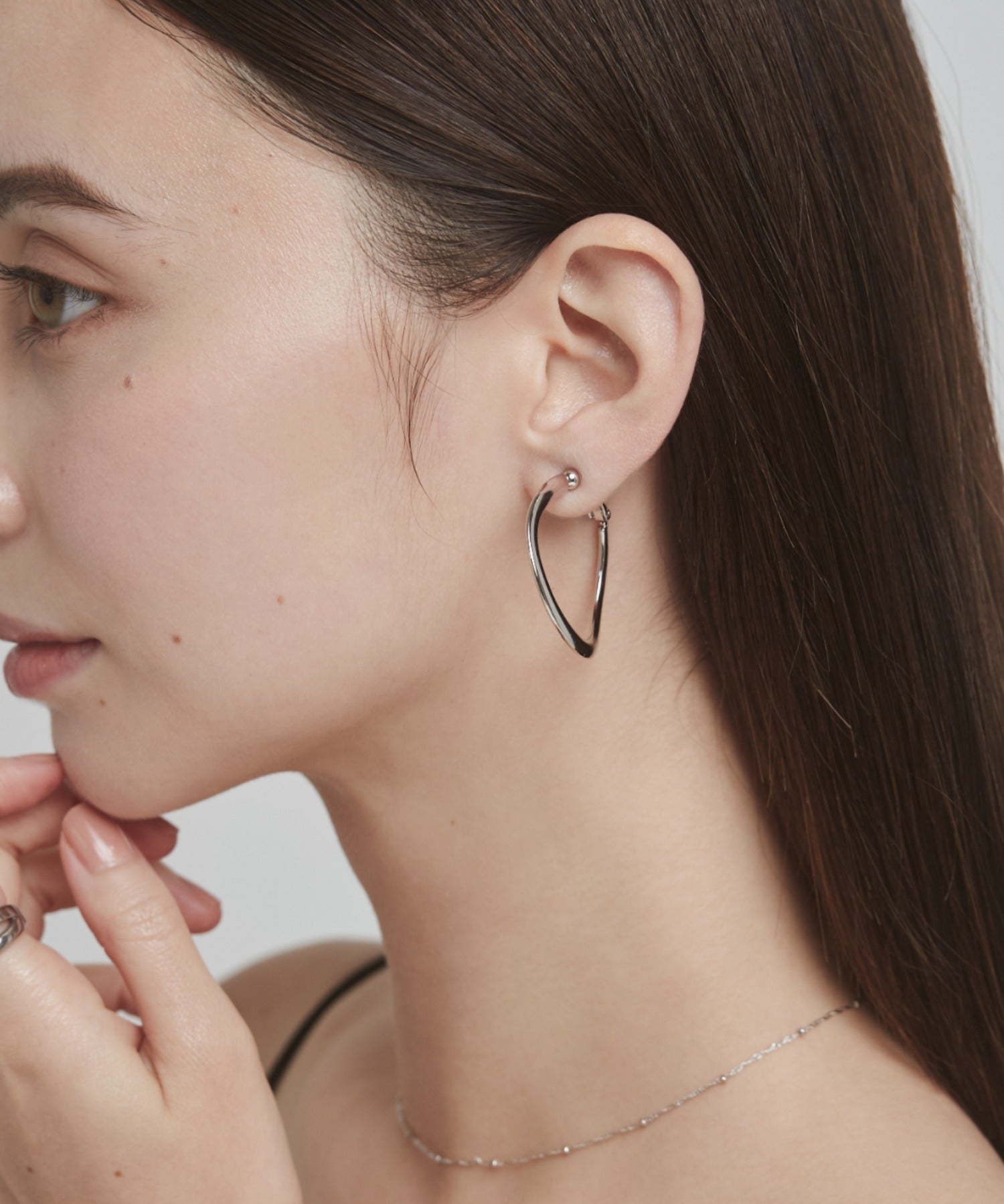 ciite' シーテ イヤリング ＜ciite'＞ボリュームフープイヤリング (両耳用)