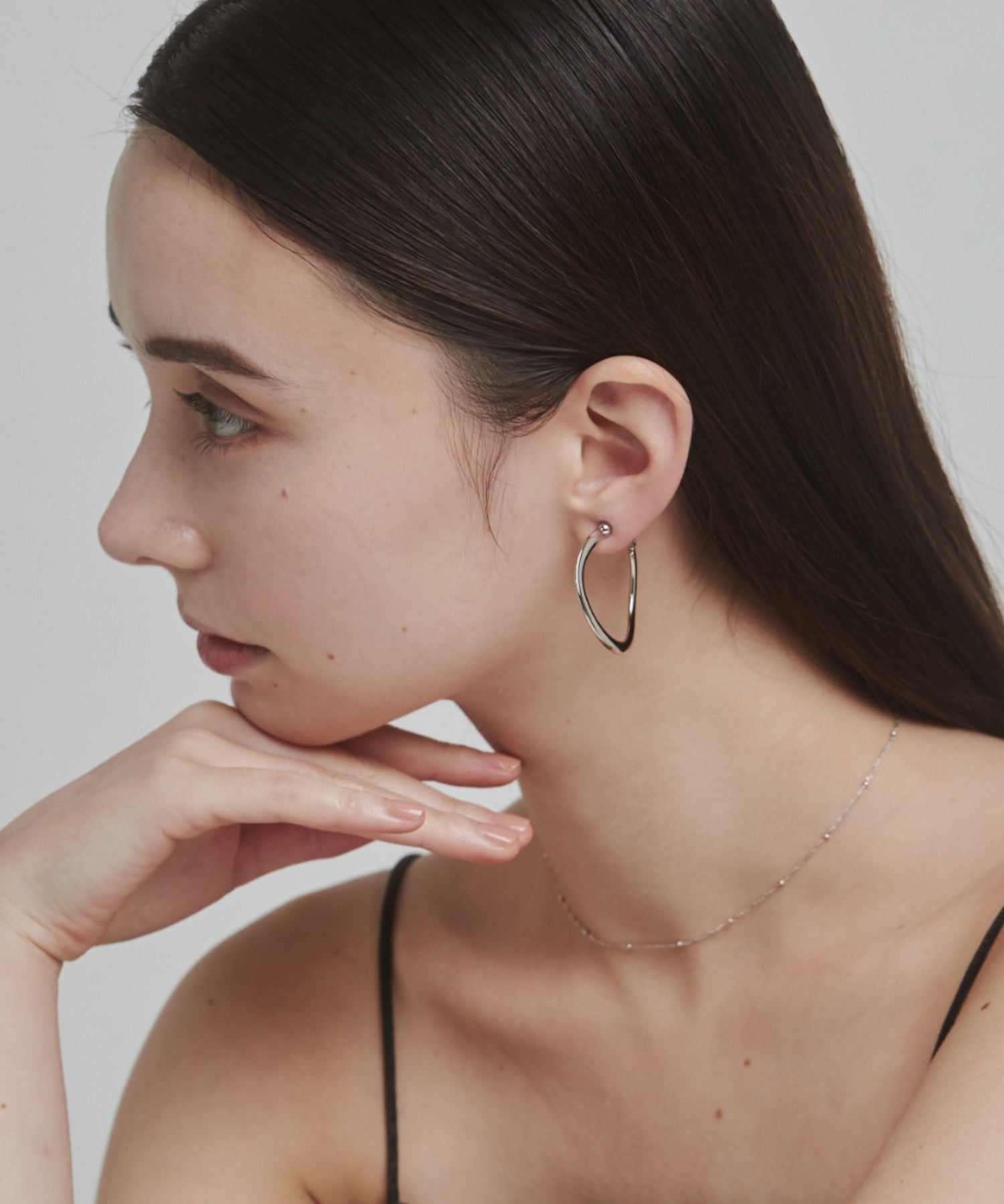 ciite' シーテ イヤリング ＜ciite'＞ボリュームフープイヤリング (両耳用)