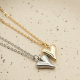 ciite' シーテ ネックレス 【 金属アレルギー対応 】 ミニハートネックレス サージカルステンレス