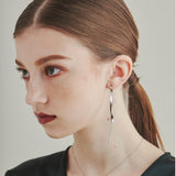 ciite' シーテ ピアス（両耳用） 【 金属アレルギー対応 】 ニュアンスロングピアス サージカルステンレス (両耳用)