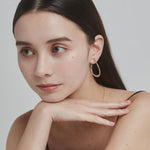 ciite' シーテ イヤリング ＜ciite'＞ボリュームフープイヤリング (両耳用)