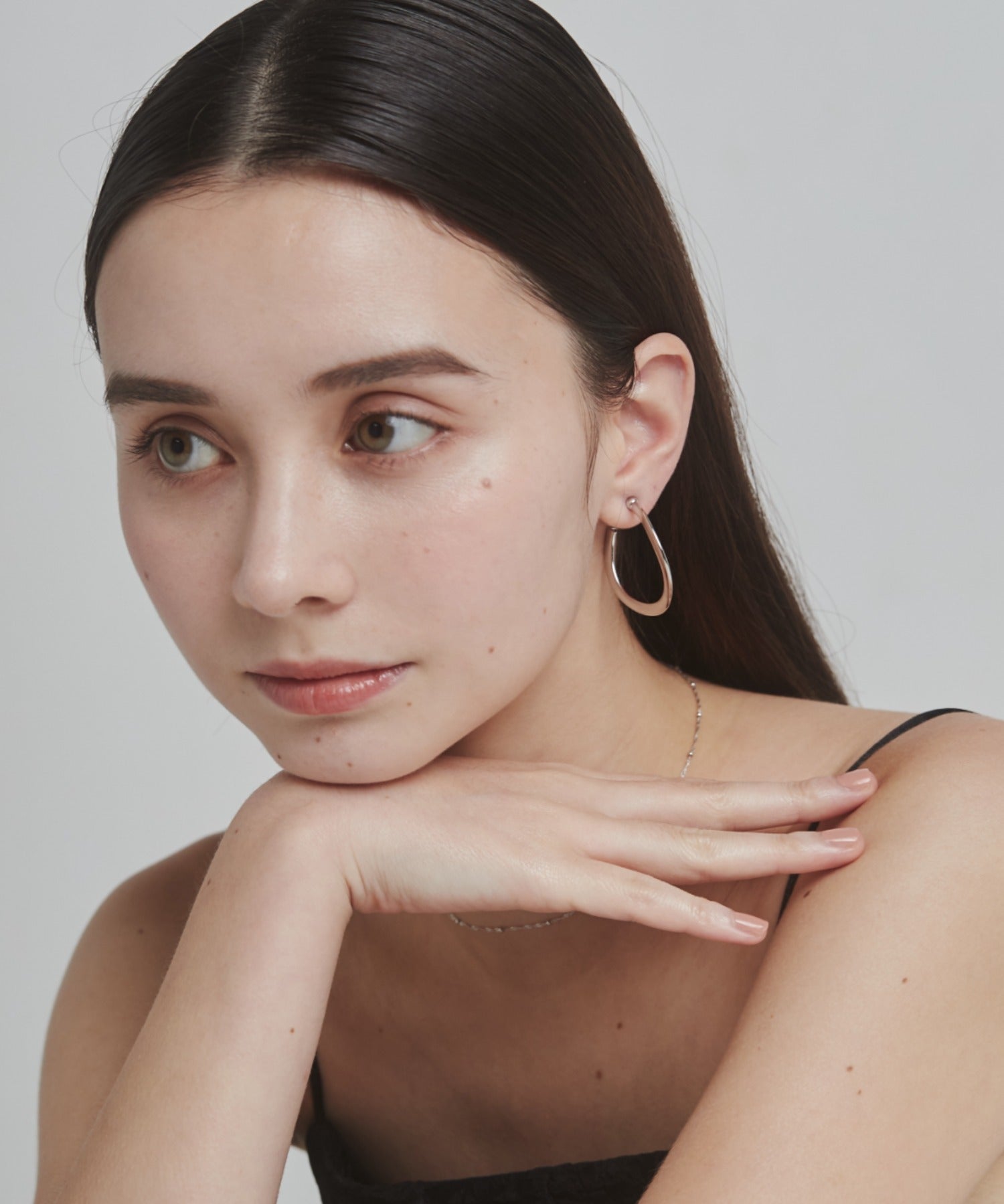 ciite' シーテ イヤリング ＜ciite'＞ボリュームフープイヤリング (両耳用)