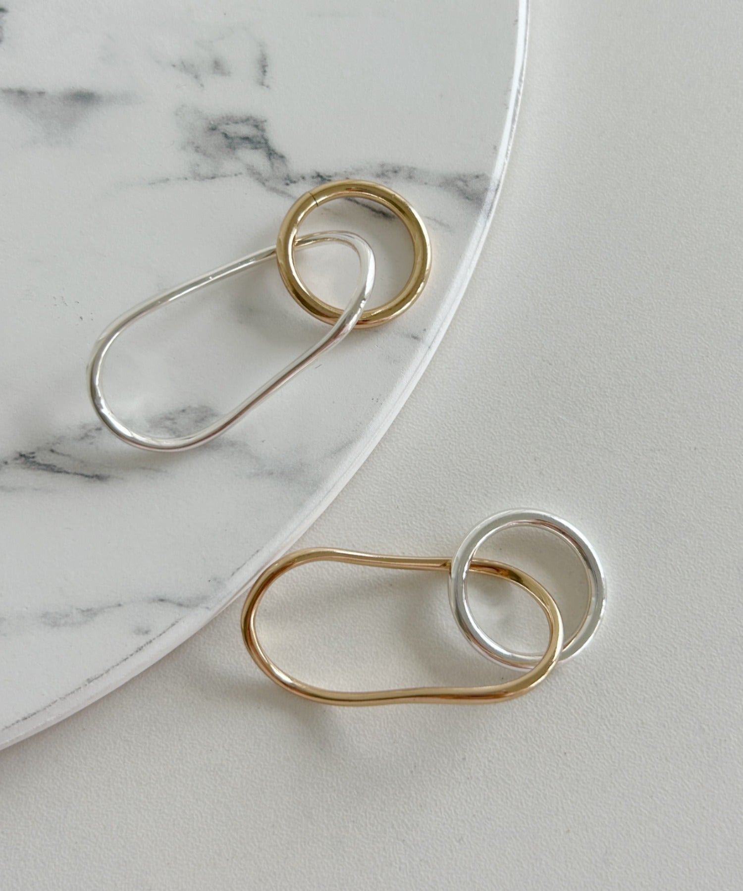 ciite' シーテ リング バイカラー ミックスリング