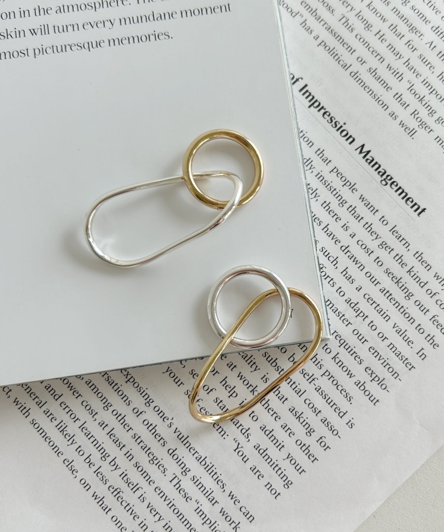 ciite' シーテ リング バイカラー ミックスリング