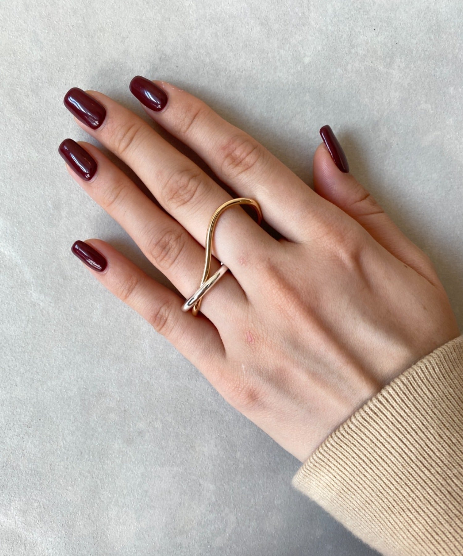 ciite' シーテ リング バイカラー ミックスリング