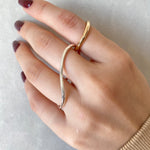 ciite' シーテ リング バイカラー ミックスリング