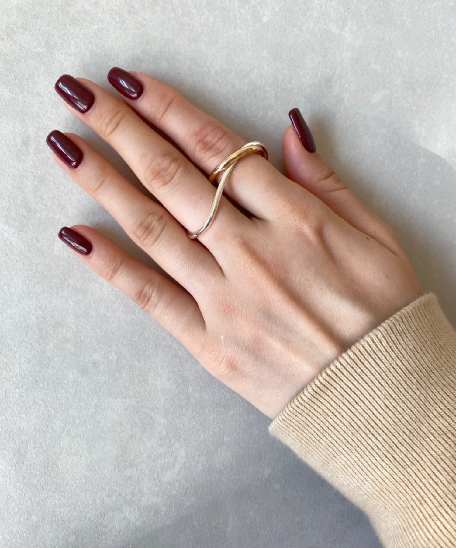 ciite' シーテ リング バイカラー ミックスリング