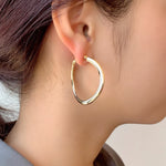 ciite' シーテ イヤリング ＜ciite'＞ボリュームフープイヤリング (両耳用)