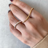 ciite' シーテ リング バイカラー ミックスリング