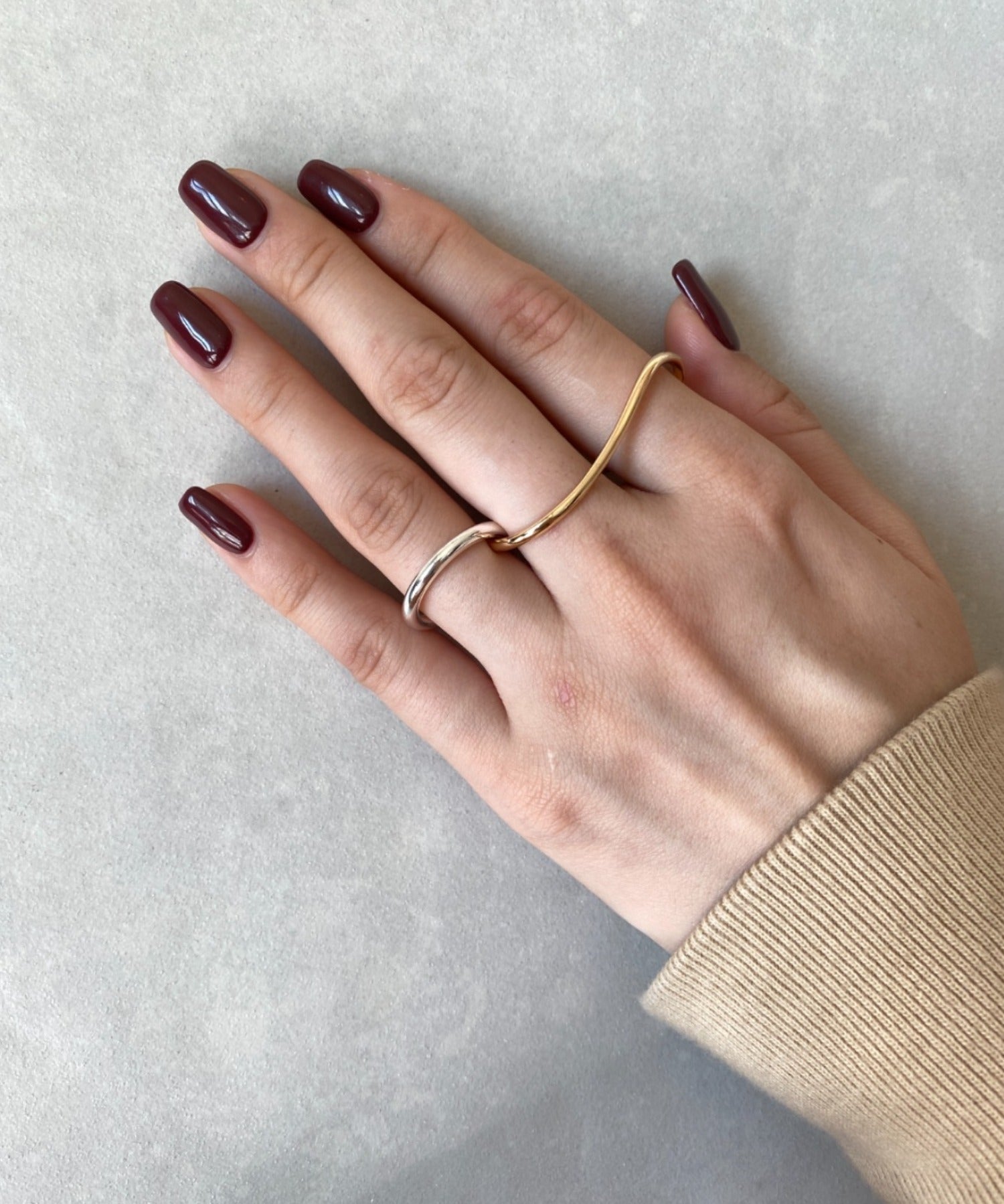 ciite' シーテ リング バイカラー ミックスリング