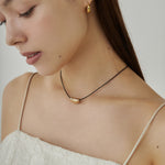 ciite' シーテ ネックレス メタルトップ コードチョーカー / ネックレス