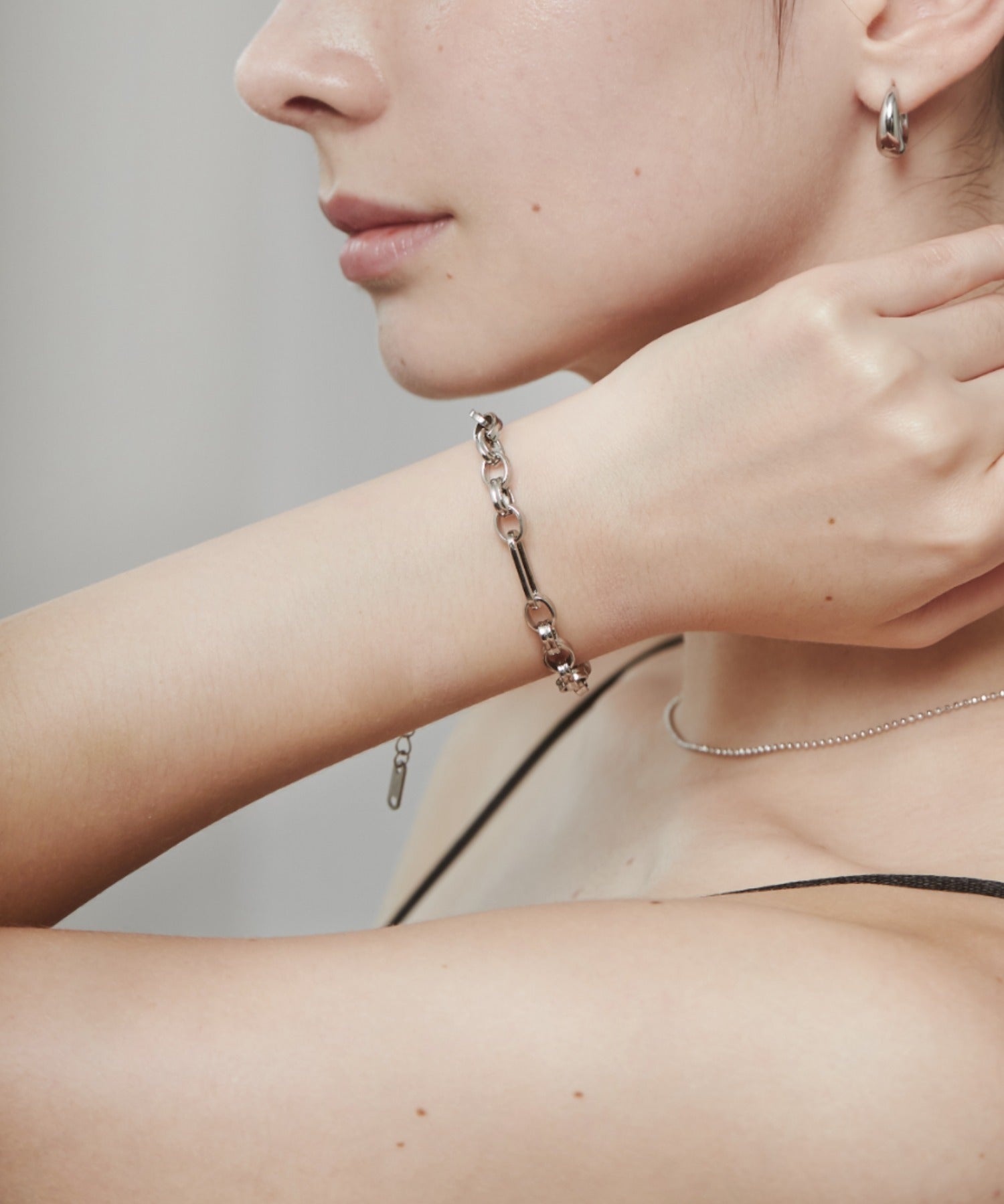 ciite' シーテ ブレスレット 【 金属アレルギー対応 】 チェーンブレスレット サージカルステンレス