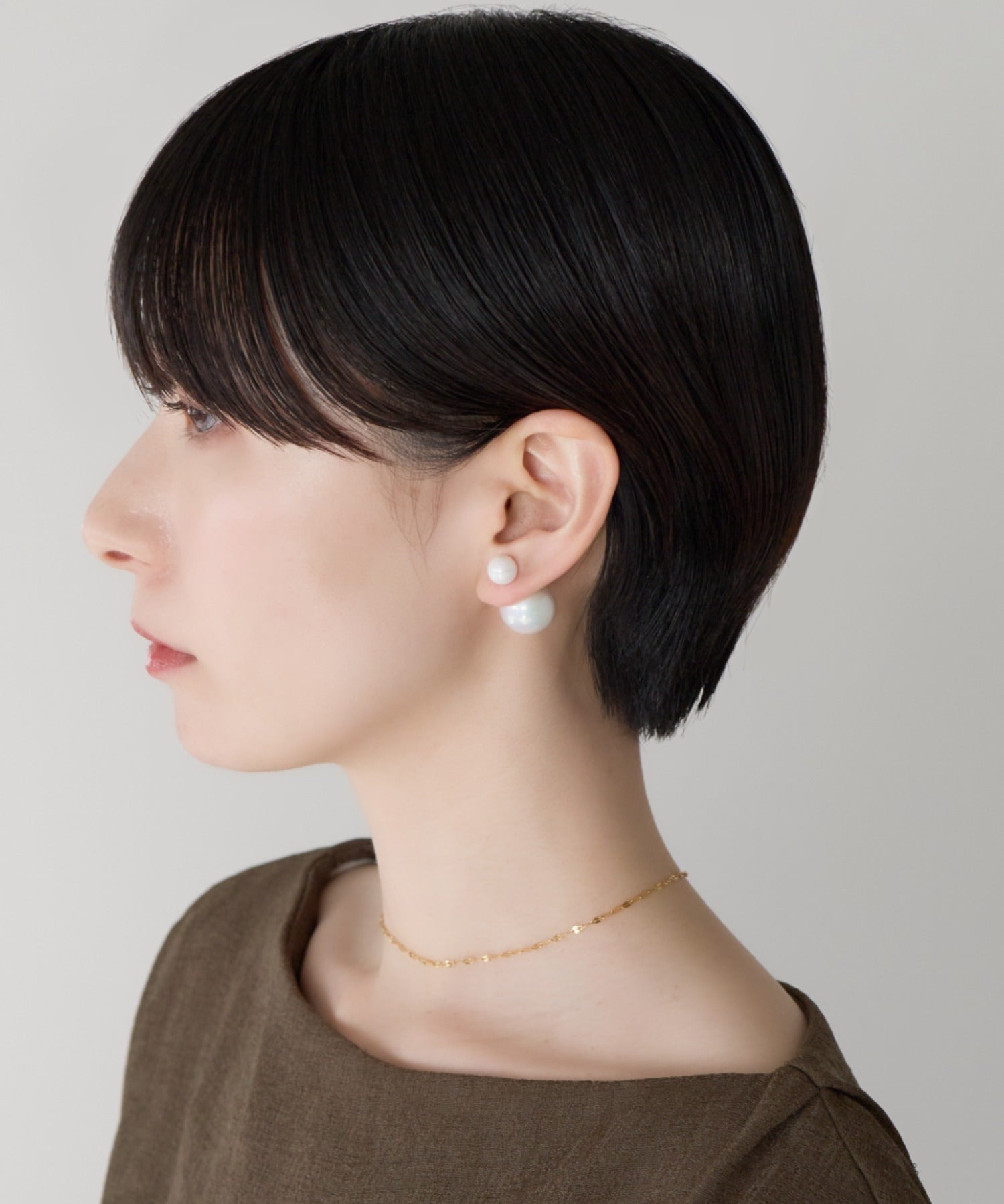 ciite' シーテ ピアス（両耳用） シリコン付 ダブルボール ピアス