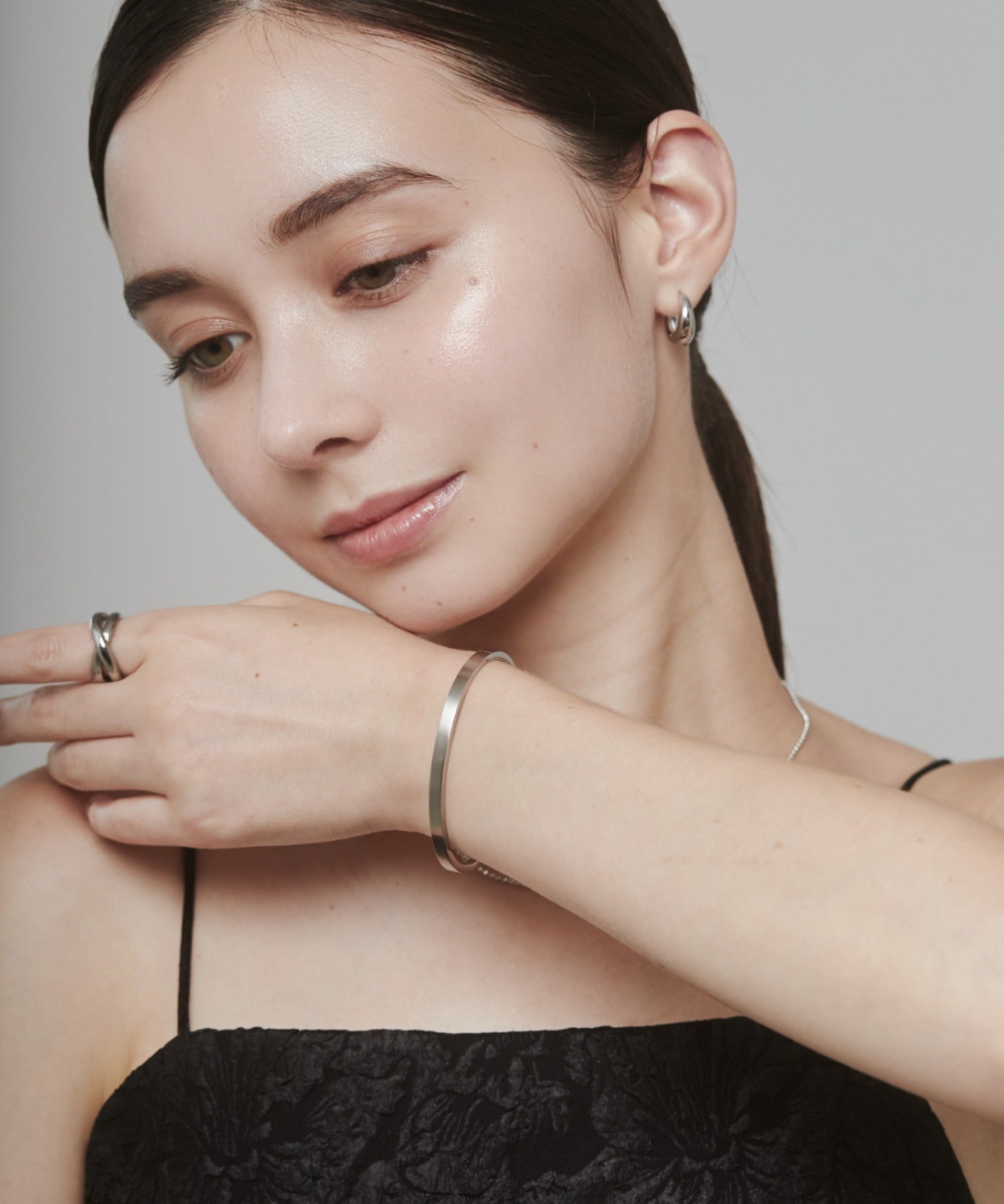 ciite' シーテ ブレスレット 【 金属アレルギー対応 】 シンプルバングル サージカルステンレス