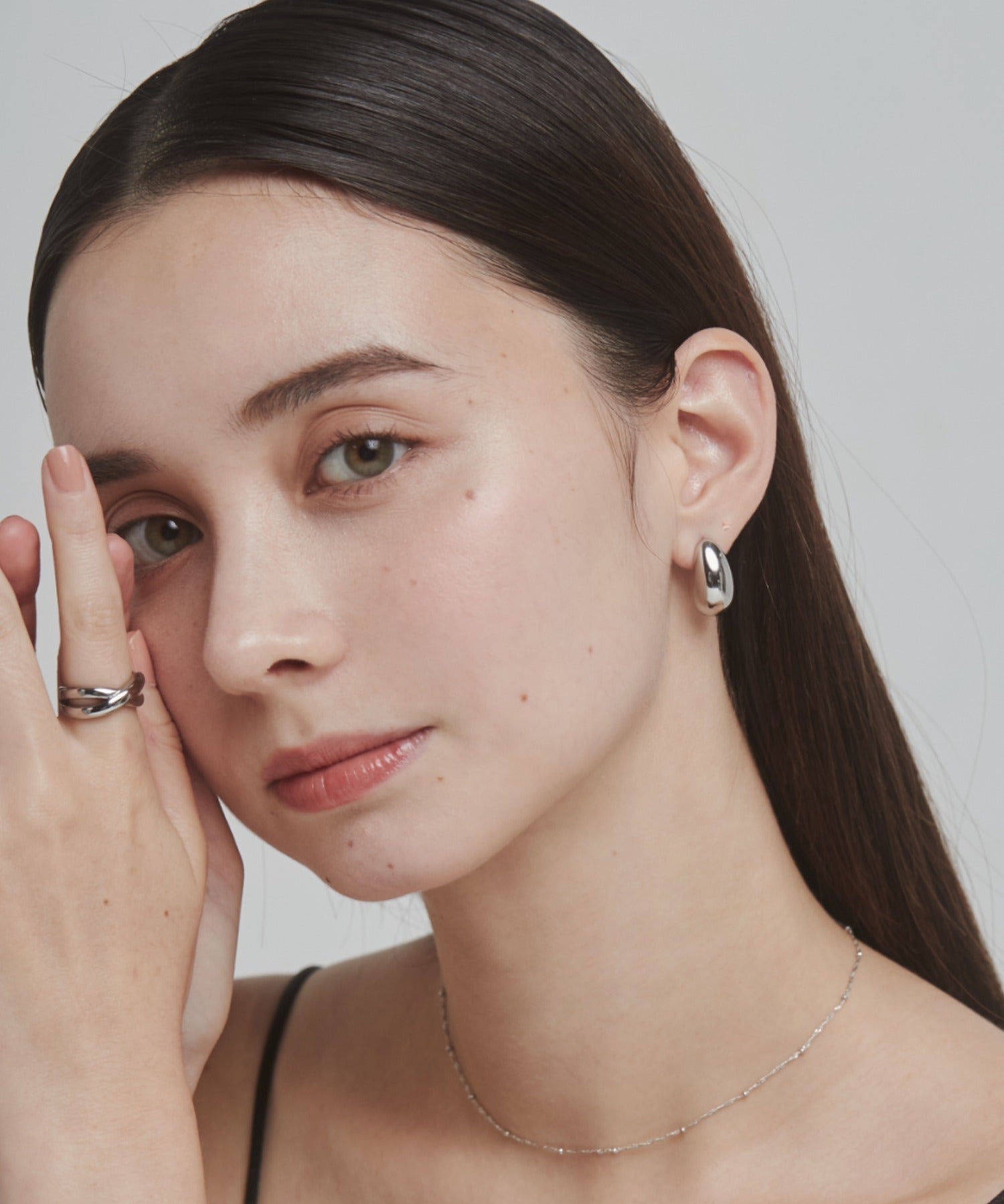 ciite' シーテ ピアス（両耳用） 【 金属アレルギー対応 】 ぷっくりピアス サージカルステンレス (両耳用)