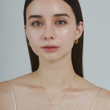 ciite' シーテ ネックレス 【 金属アレルギー対応 】 6連ミニパールネックレス サージカルステンレス