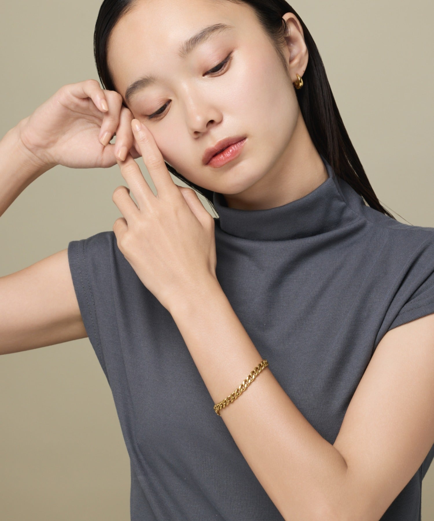 ciite' シーテ ブレスレット 【 金属アレルギー対応 】 チェーンブレスレット サージカルステンレス