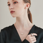 ciite' シーテ ネックレス 【 金属アレルギー対応 】 パールネックレス サージカルステンレス