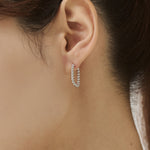 ciite' シーテ ピアス（両耳用） 【 金属アレルギー対応 】ボールモチーフ オーバルフープピアス サージカルステンレス（両耳用）