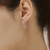 ciite' シーテ ピアス（両耳用） 【 金属アレルギー対応 】ボールモチーフ オーバルフープピアス サージカルステンレス（両耳用）
