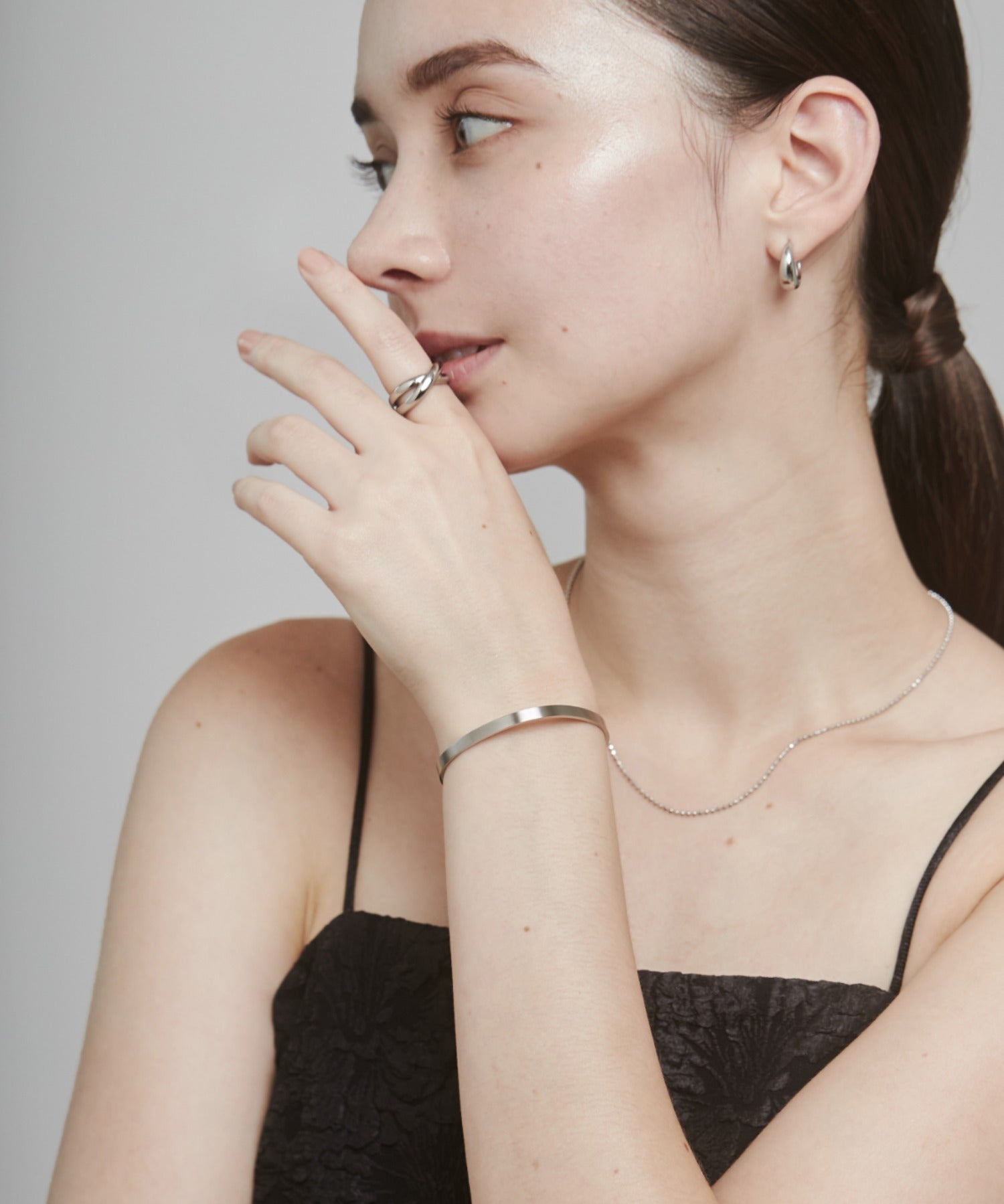 ciite' シーテ ブレスレット 【 金属アレルギー対応 】 シンプルブレスレット サージカルステンレス