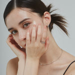 ciite' シーテ リング 【 金属アレルギー対応 】 ダブルハートリング サージカルステンレス