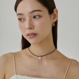 ciite' シーテ チョーカー パール コードチョーカー / ネックレス