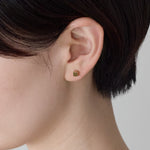 ciite' シーテ ピアス（両耳用） 【金属アレルギー対応】シンプルスクエア ピアス