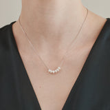 ciite' シーテ ネックレス 【 金属アレルギー対応 】 小ぶり淡水パールネックレス サージカルステンレス