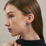 ciite' シーテ ピアス（両耳用） 【 金属アレルギー対応 】 シンプルフープピアス サージカルステンレス (両耳用)