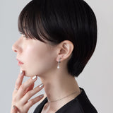 ciite' シーテ イヤリング シリコン付 デザインパール イヤリング
